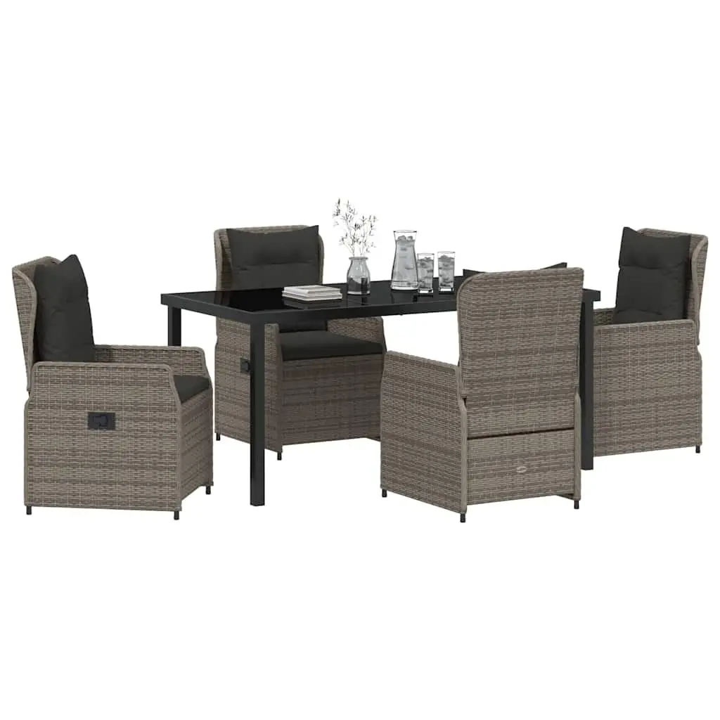 Grey Outdoor Dining Set