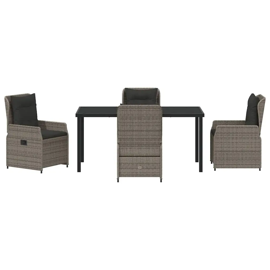 Grey Outdoor Dining Set