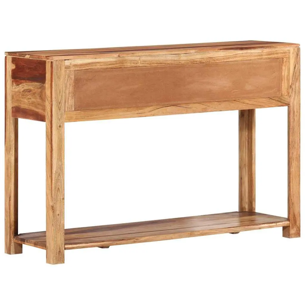 Wooden Console Table Side Hallway End Table 110x35x75 cm Brown