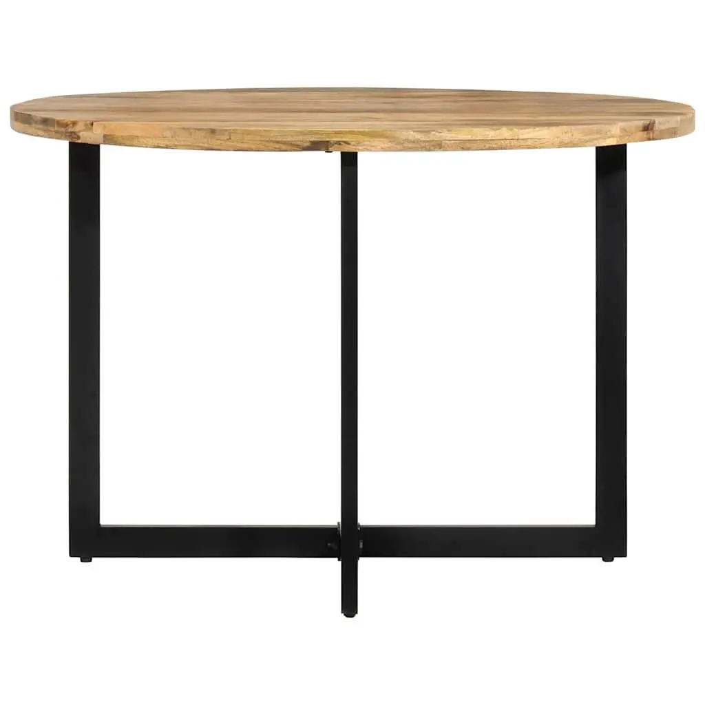 Dining Table Solid Mango Wood 110x75 cm Brown Kitchen Room Furniture Sturdy