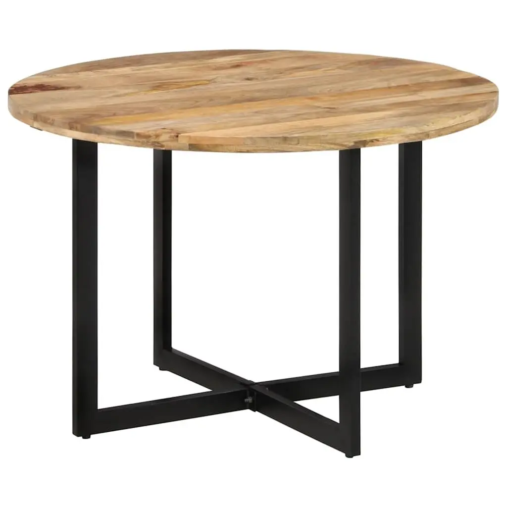 Dining Table Solid Mango Wood 110x75 cm Brown Kitchen Room Furniture Sturdy