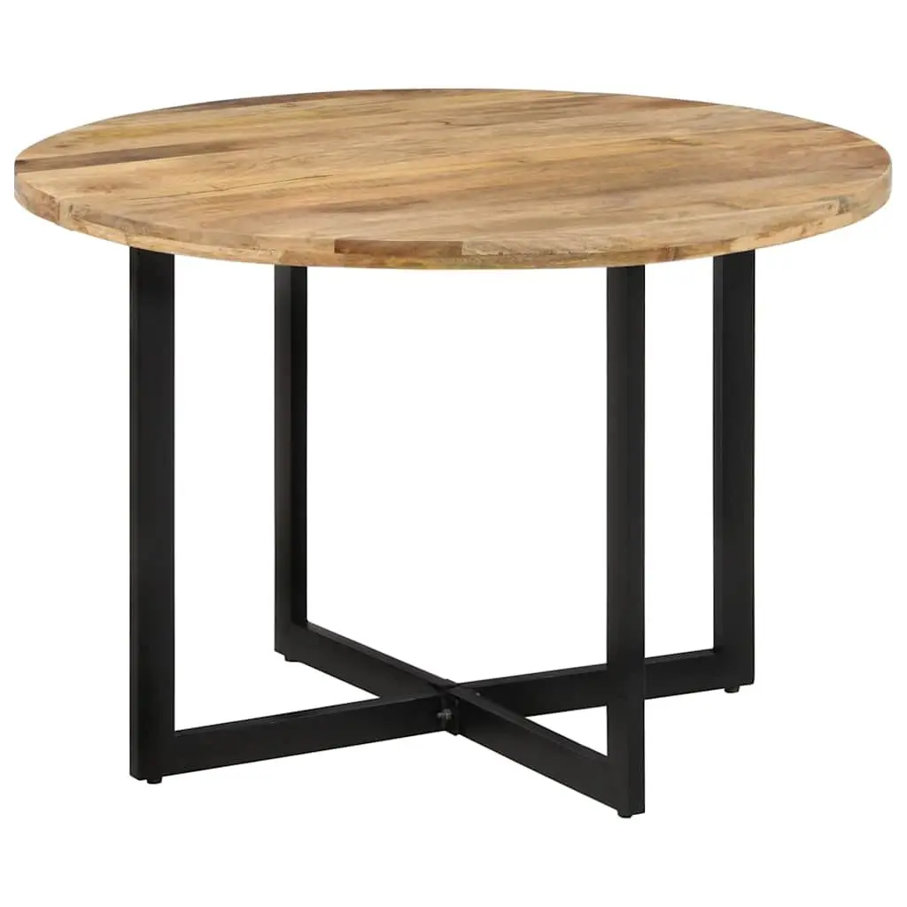 Dining Table Solid Mango Wood 110x75 cm Brown Kitchen Room Furniture Sturdy