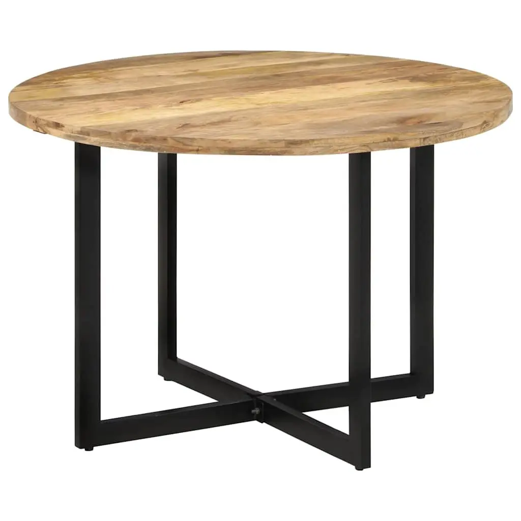 Dining Table Solid Mango Wood 110x75 cm Brown Kitchen Room Furniture Sturdy