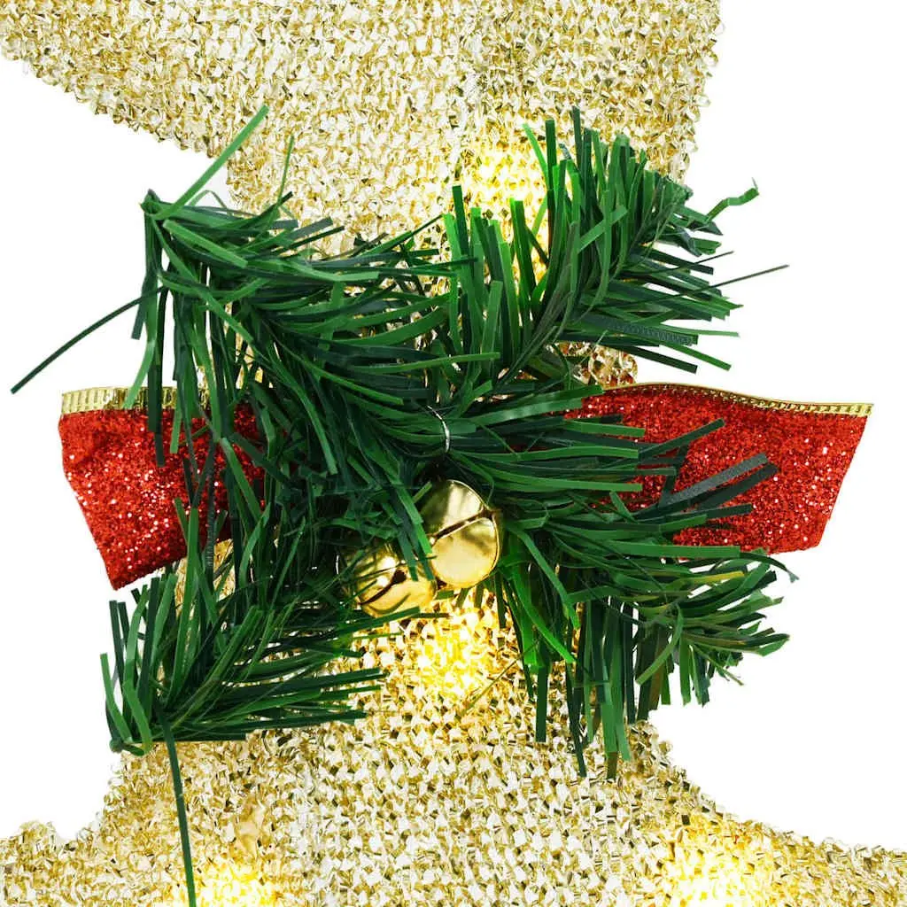 LED Reindeer Decorations 6 Pieces Gold Holiday Festive Lights