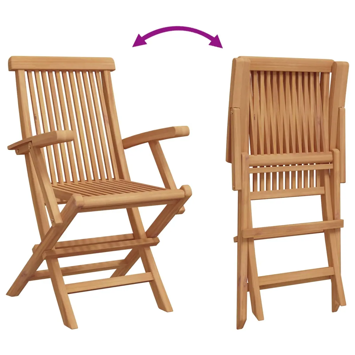Garden Dining Set 3 Pieces Outdoor Furniture Brown Solid Acacia Wood Table and Chairs
