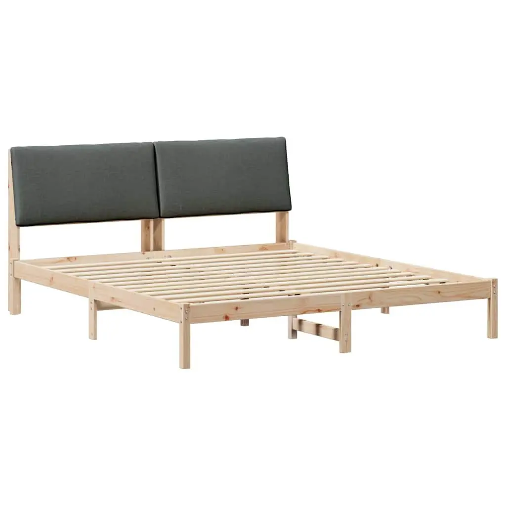 Bed Frame 180 x 200 cm with Solid Pine Construction