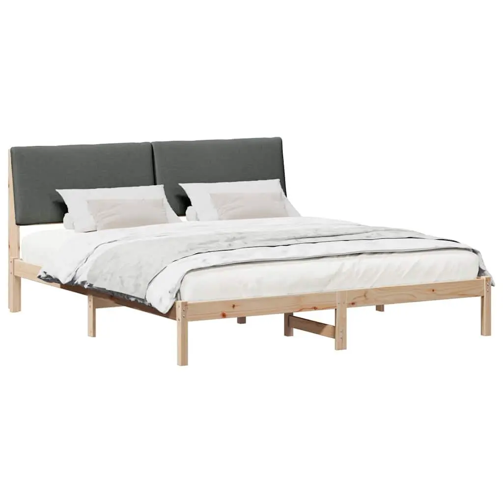 Bed Frame 180 x 200 cm with Solid Pine Construction