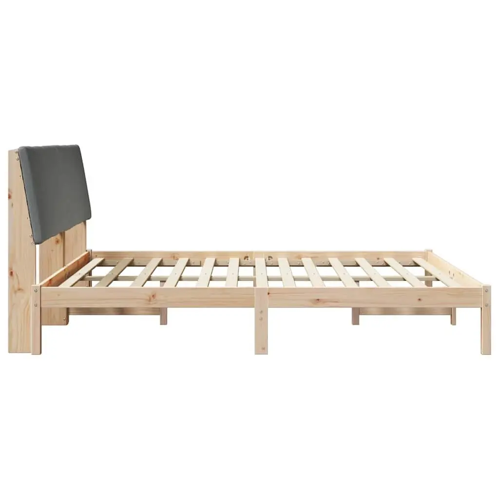 Bed Frame 180 x 200 cm with Solid Pine Construction