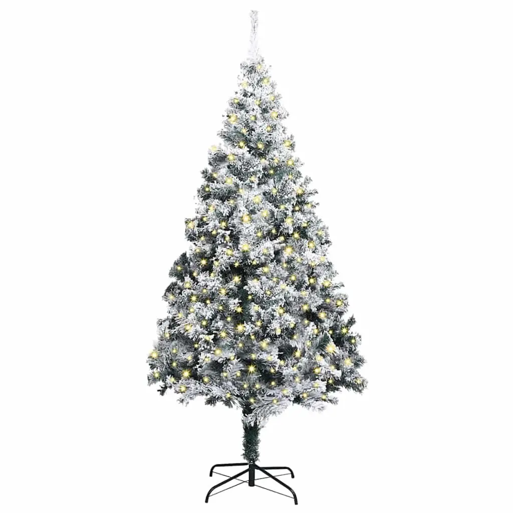 Artificial Christmas Tree Pre-lit Cone Shape 400cm Green Indoor Outdoor