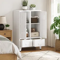 Value-Packed Industrial Wardrobe for Your Home