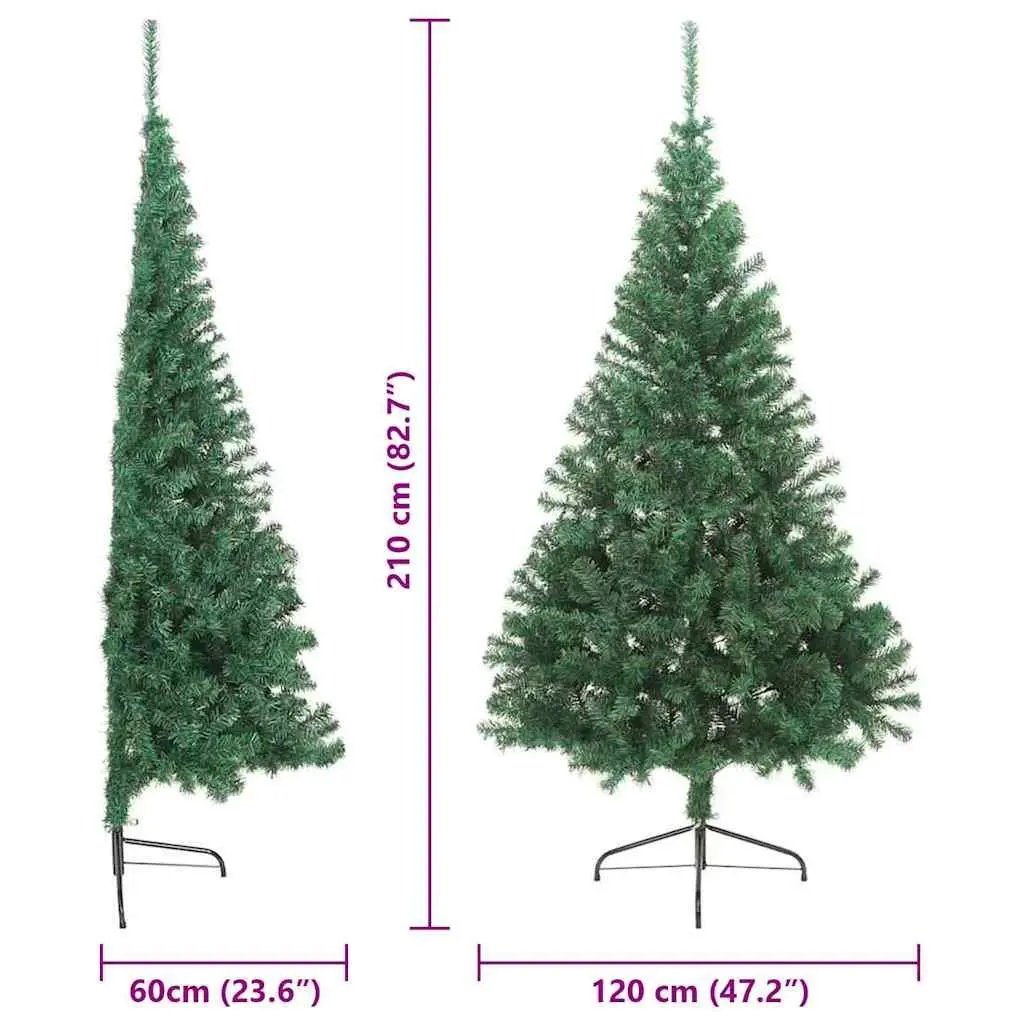 210cm Pre-lit Christmas Tree with LEDs