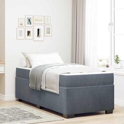 Grey Bed Frame with Mattress: A Reliable Addition to Your Bedroom