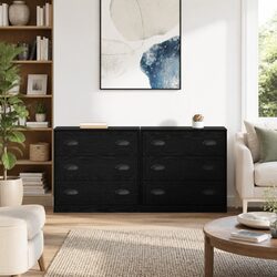 Reliable Storage Solution: Modern Black Sideboard