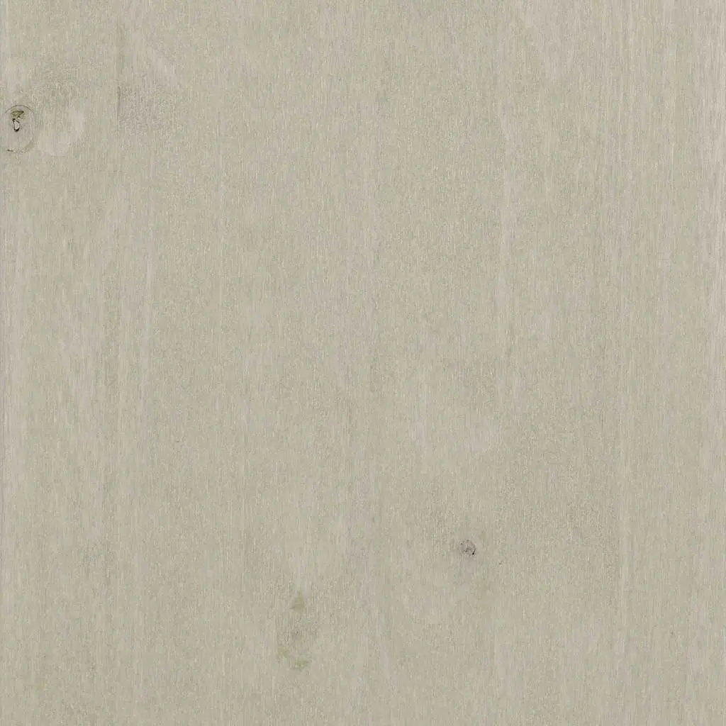 Sideboard Buffet White Solid Pine Wood Drawer Cabinet 79x40x80 cm