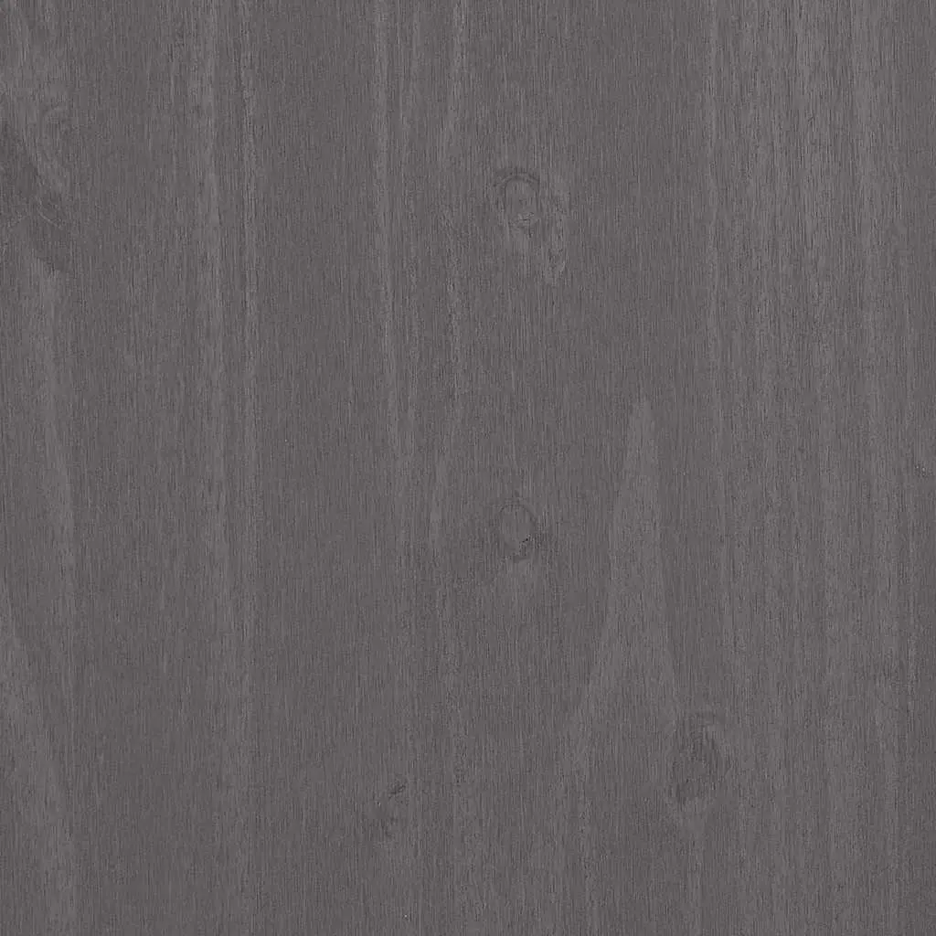 Highboard Light Grey Solid Pine Wood Storage 60x35x180 cm