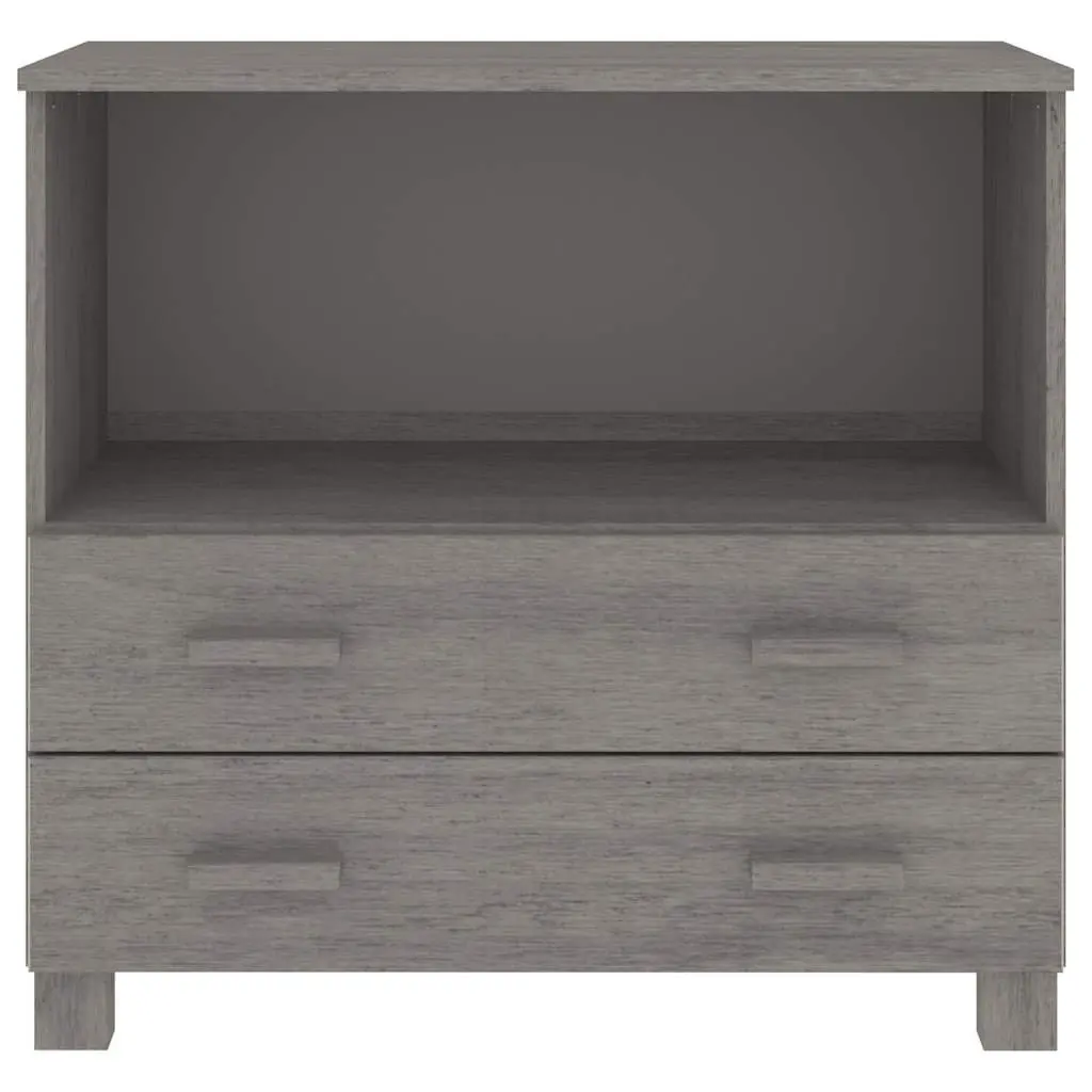 Wooden Sideboard Storage Cabinet with Drawers Compartment Grey Buffet Furniture