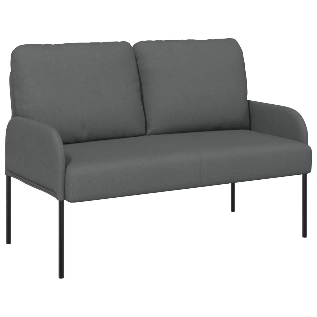 3-Piece Sofa Set Grey Indoor Living Room Furniture Cushion Couch