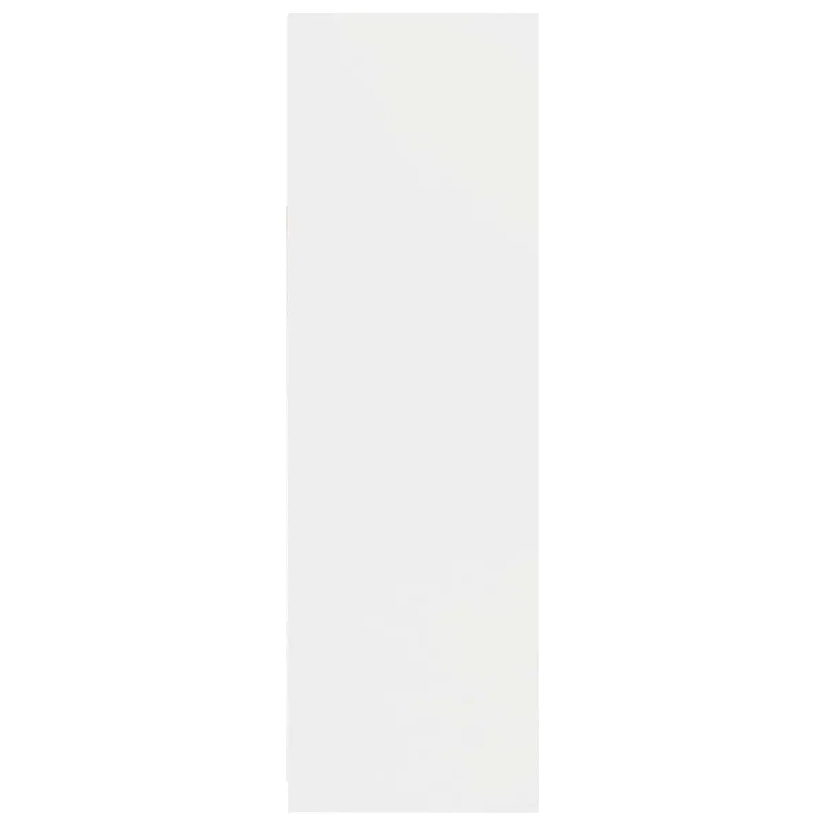 Wardrobe Cabinet Bedroom Storage Engineered Wood White 79.5 x 49 x 156 cm