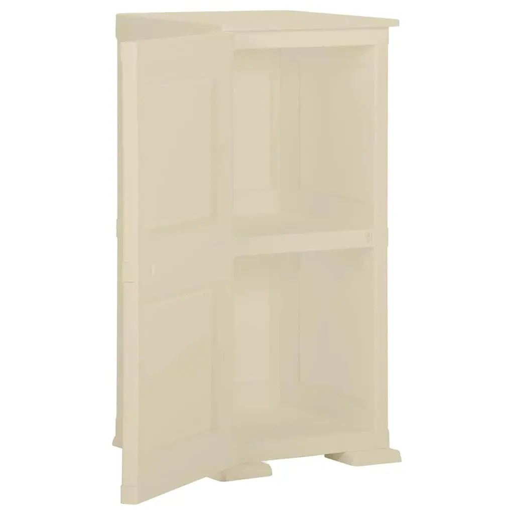 Storage Cabinet Home Organiser 40x43x85.5 cm Plastic White
