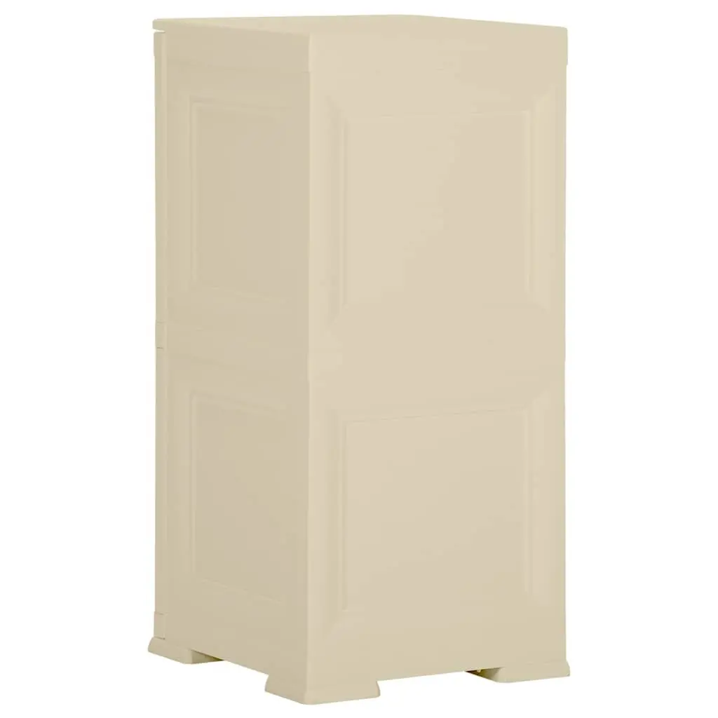 Storage Cabinet Home Organiser 40x43x85.5 cm Plastic White