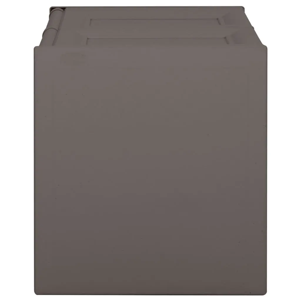 Storage Cushion Box Bench Seat Indoor Outdoor 86x40x42cm Grey