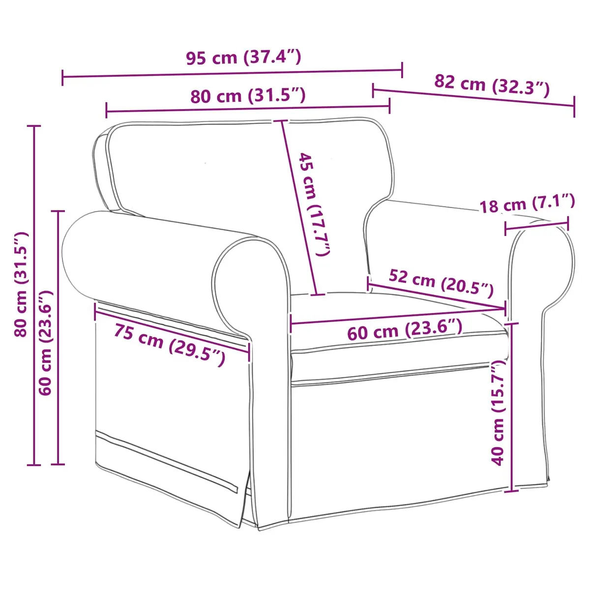 2 Piece Modular Sofa Set Black Contemporary Living Room Seating Fabric Couch
