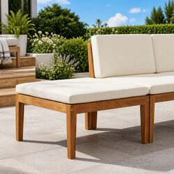 Reliable Outdoor Sectional Sofa Unit for Gardens