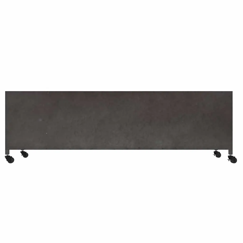 Silver TV Cabinet with Ample Storage