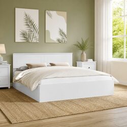 Reliable Bed Frame with Headboard, Great Value 180 x 200 cm