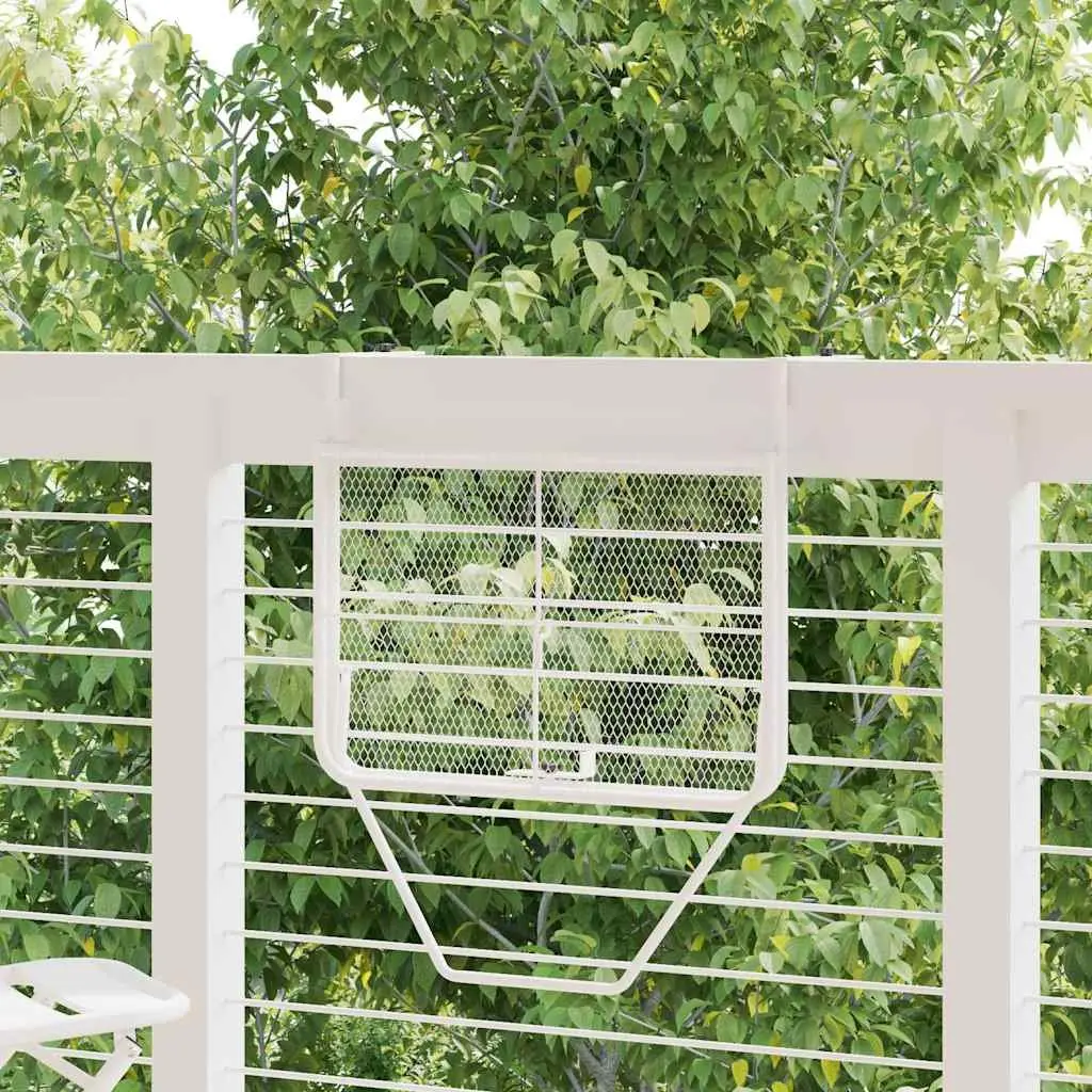 White Balcony Table