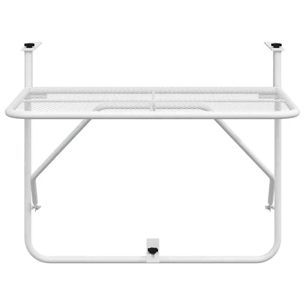 White Balcony Table