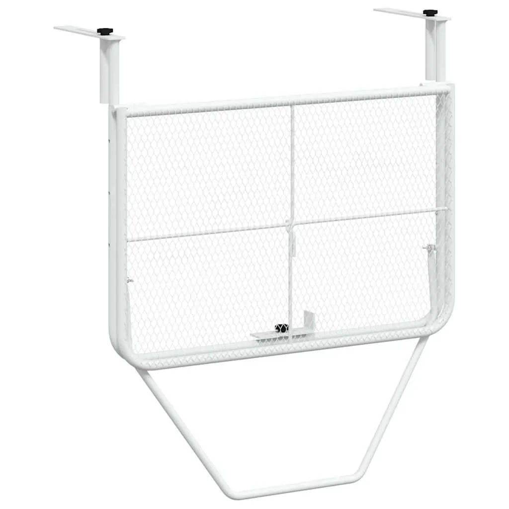 White Balcony Table