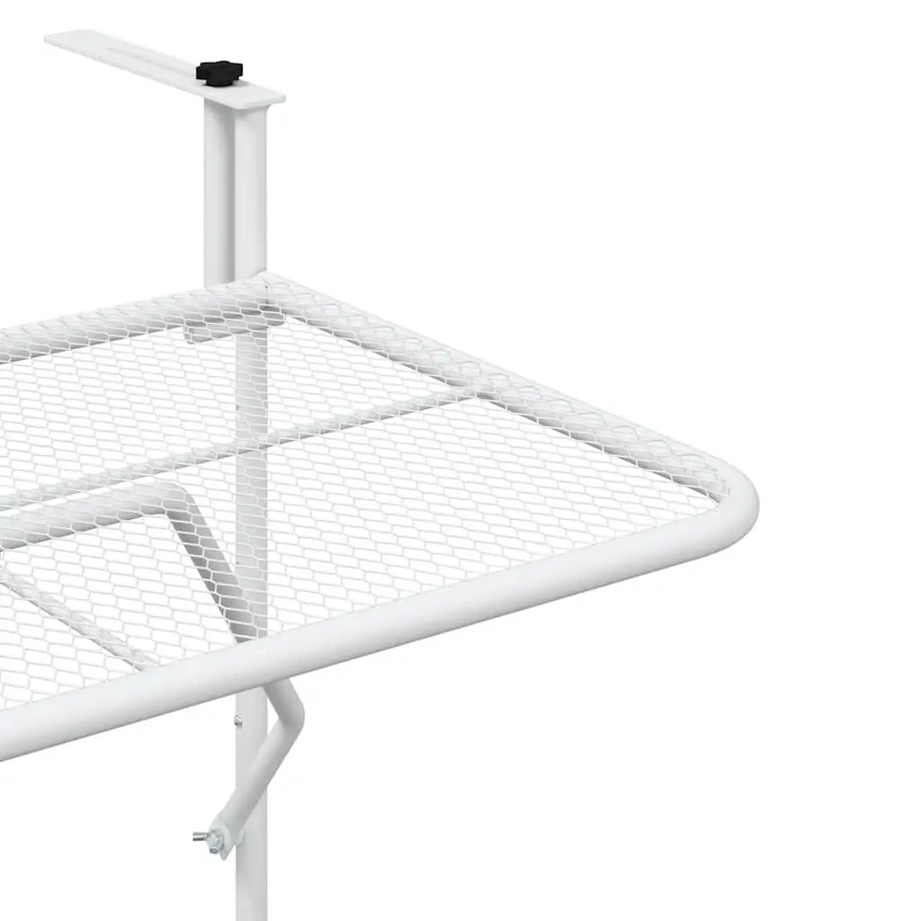 White Balcony Table