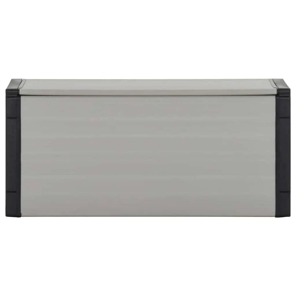 Garden Waste Basket Recycling Bin 85x34x40 cm Grey