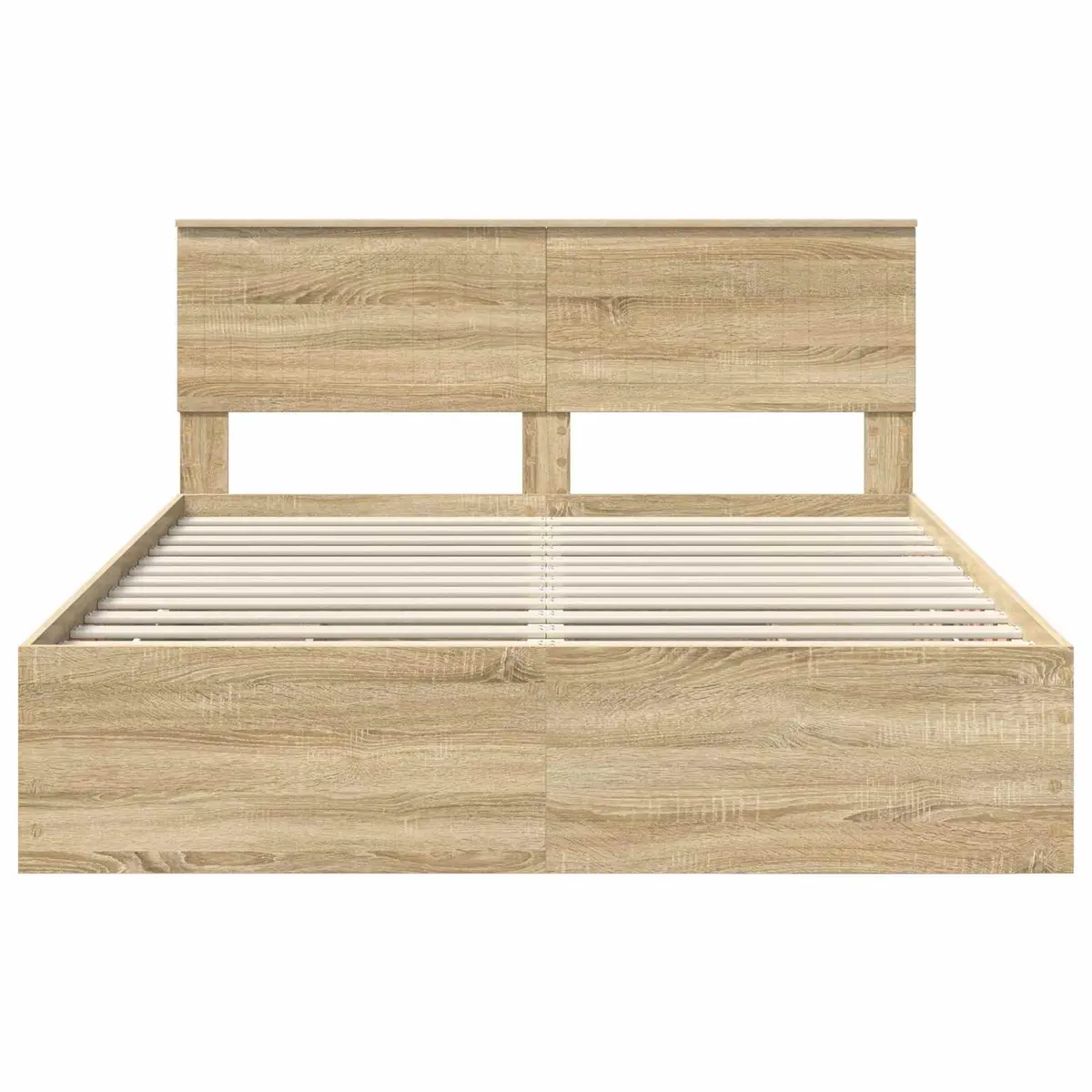 Bed Frame with Storage Drawer for Simplified Living 150 x 200 cm