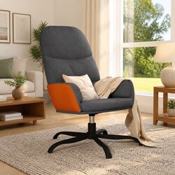 Grey Recliner with Padded Comfort and Style