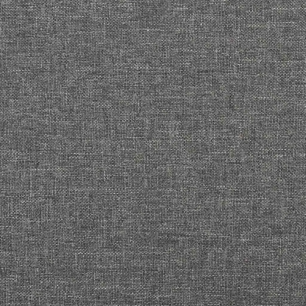 Arm Chair Swivel Recliner Grey Fabric Padded Seat Living Room