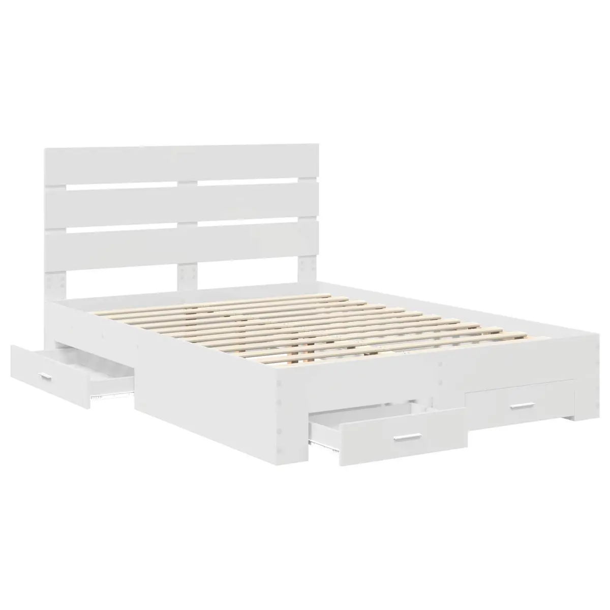Bed Frame with Drawers 150x200cm