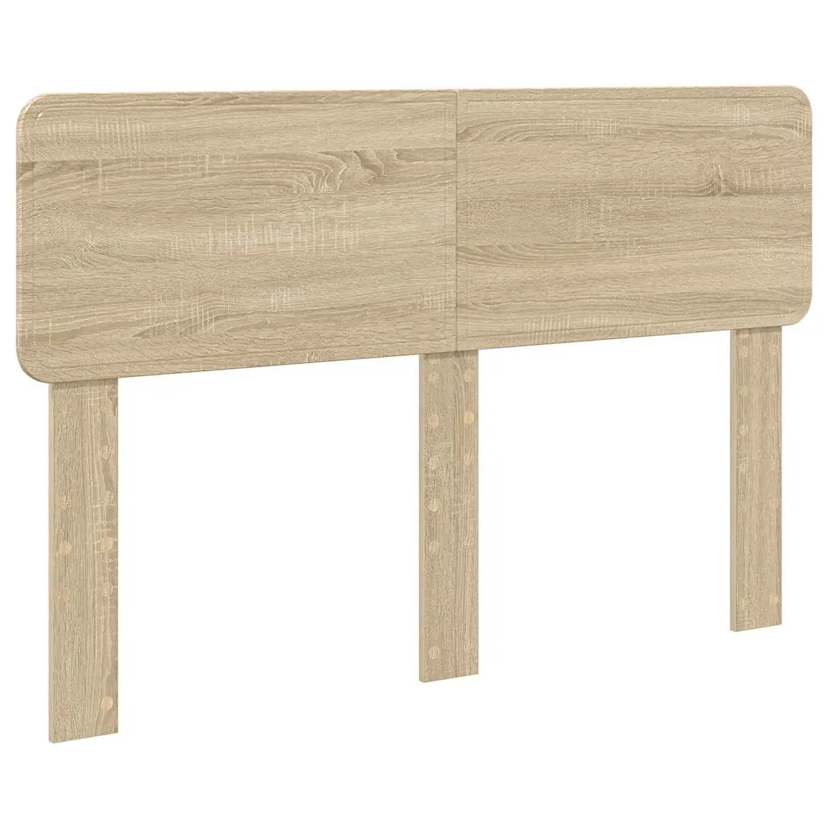 Bed Frame with Storage Drawers Modern Engineered Wood 150 x 200 cm Brown