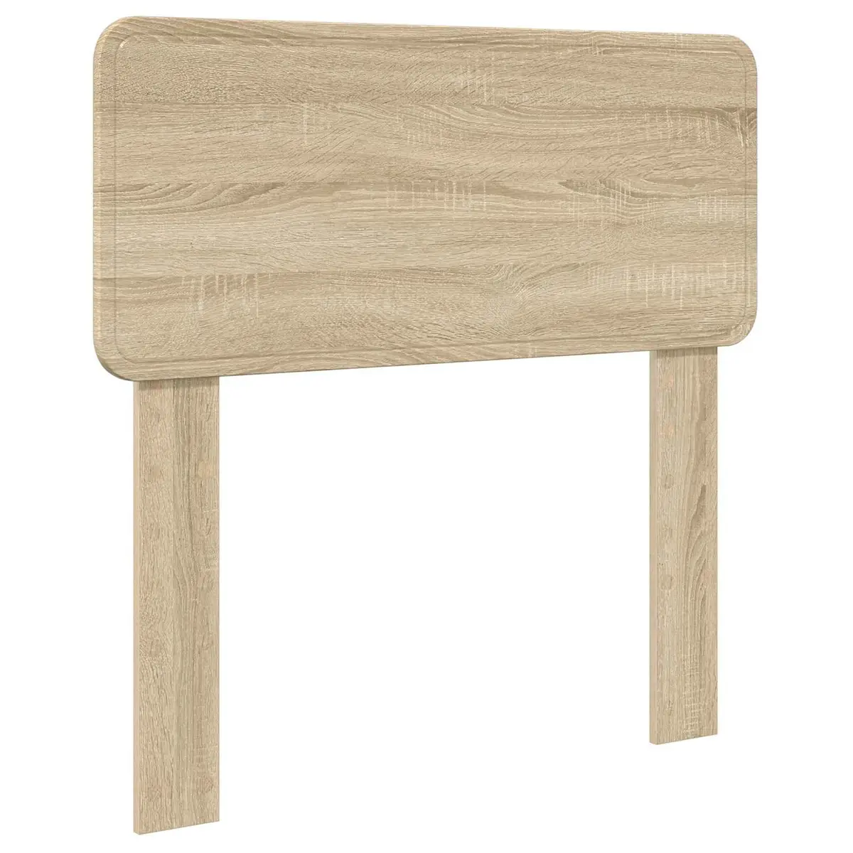 Bed Frame with Storage Drawers 90x190cm Brown Engineered Wood Slatted Base