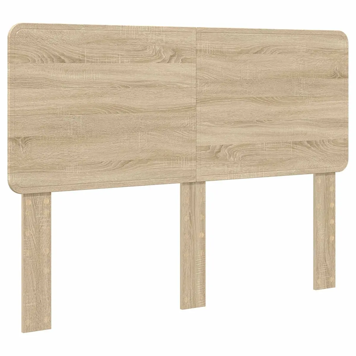 Sonoma Oak Bed Frame with Integrated Storage 150 x 200 cm