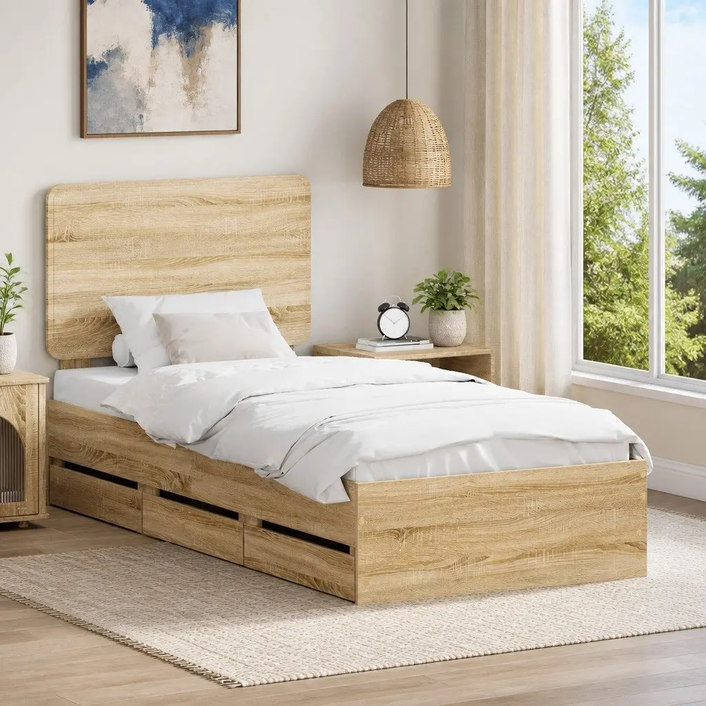 Bed Frame with Drawer Storage, Easy Maintenance
