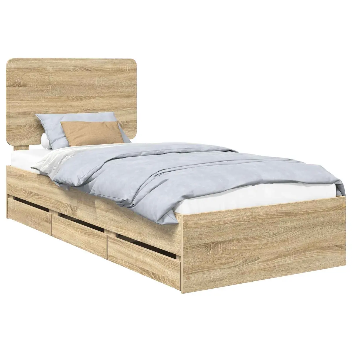 Bed Frame with Drawer Storage, Easy Maintenance