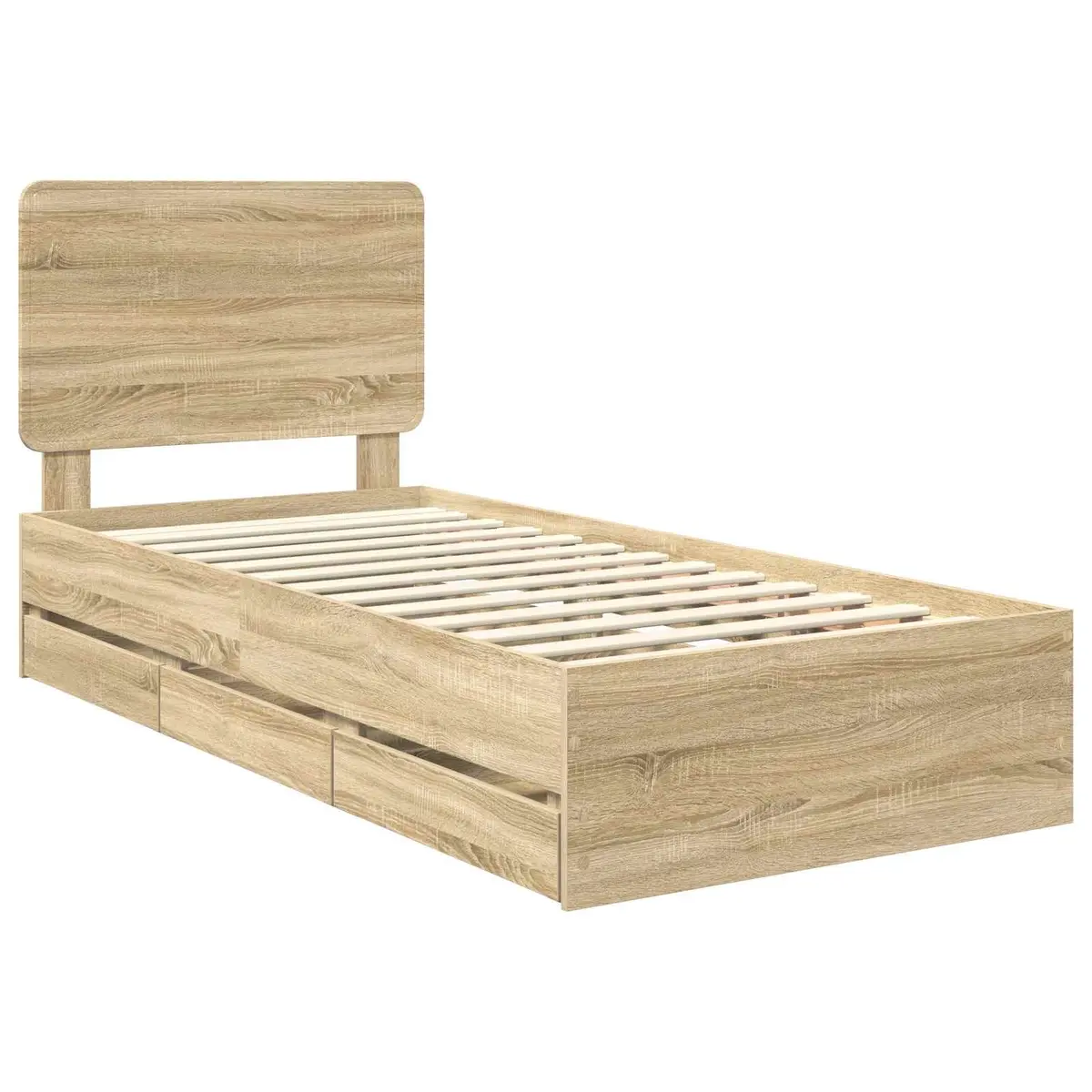Bed Frame with Drawer Storage, Easy Maintenance