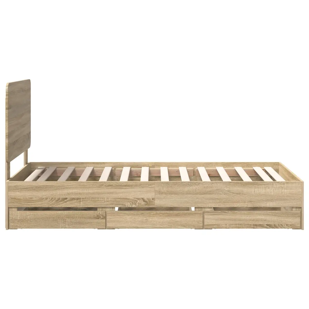 Bed Frame with Drawer Storage, Easy Maintenance