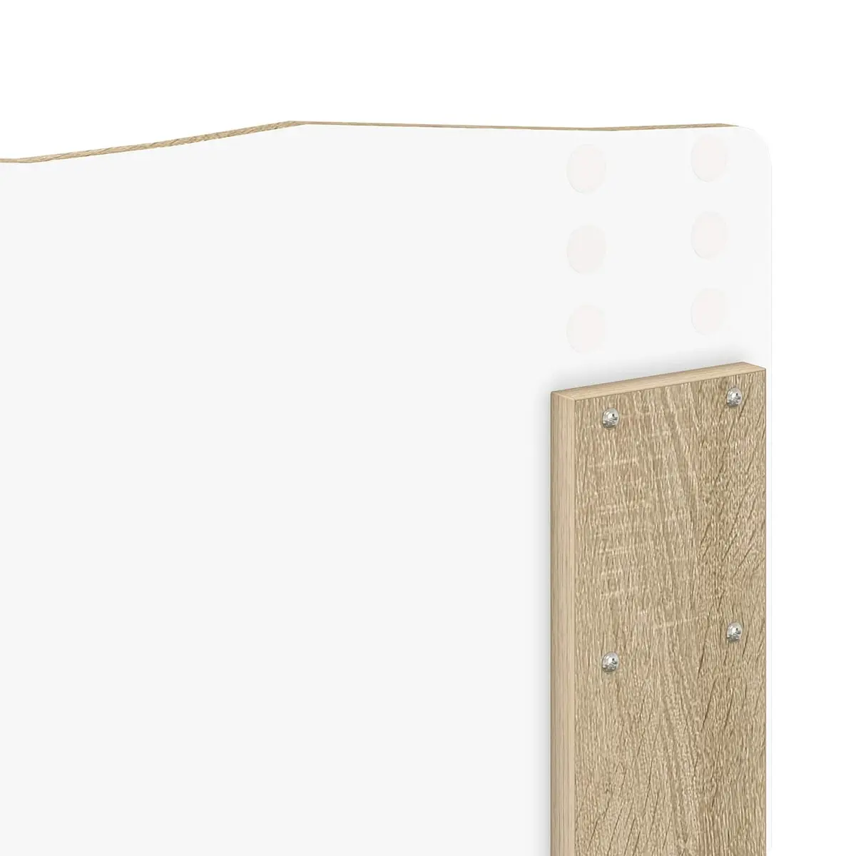 Bed Frame with Storage Drawer 150 x 200 cm Sonoma Oak Engineered Wood
