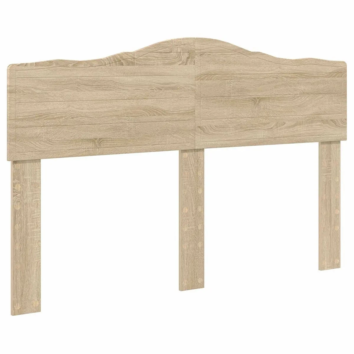 Bed Frame with Storage Drawer 150 x 200 cm Sonoma Oak Engineered Wood