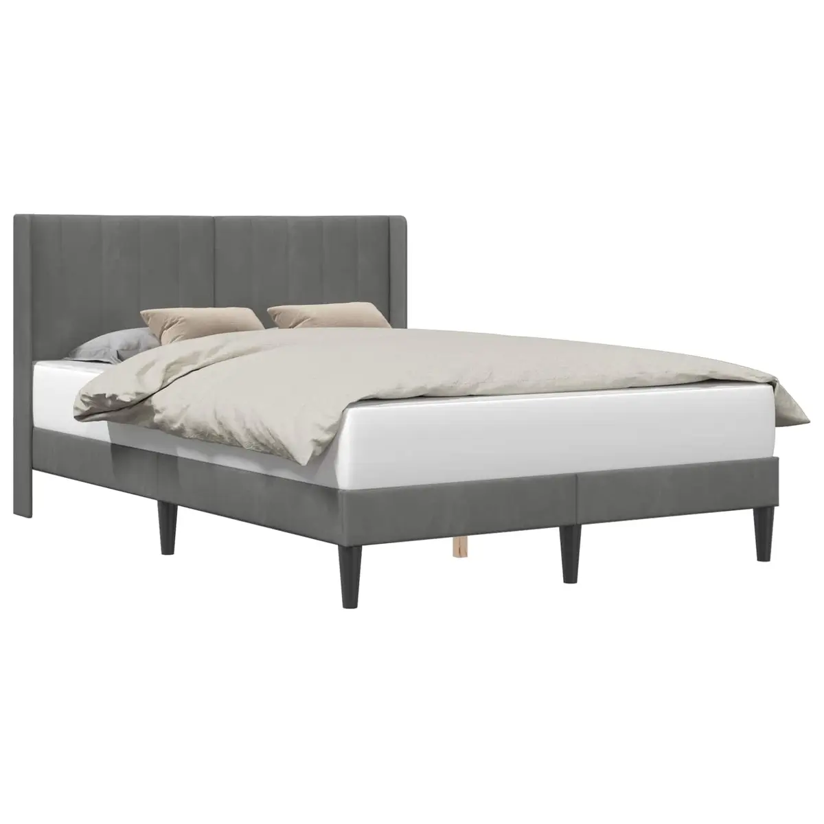 Bed Frame with a Touch of Elegance