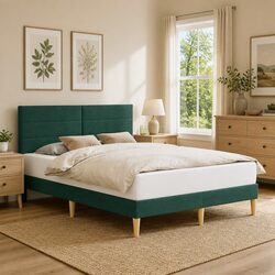 Reliable Dark Grey Bed Frame for Lasting Comfort