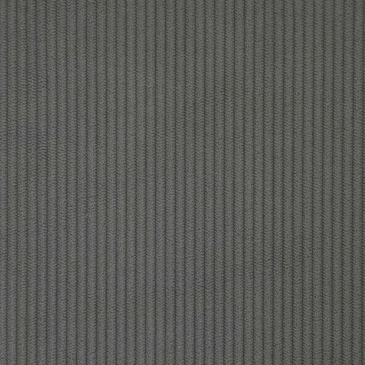Bed Frame with Headboard Dark Grey 153 x 203 cm Corduroy Upholstered Modern
